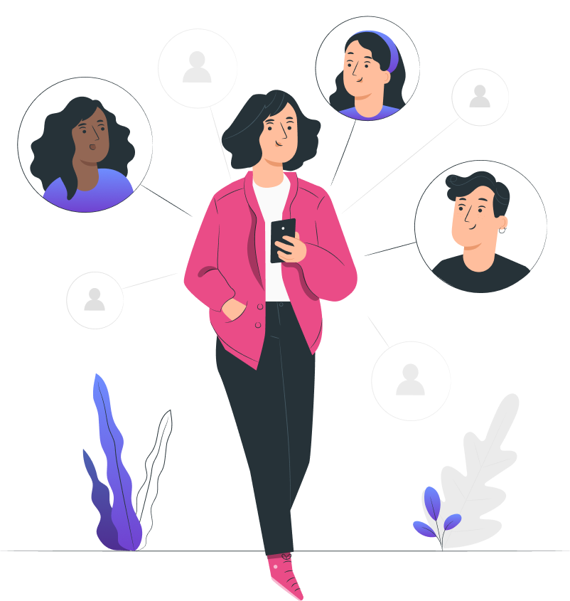 People Recommendations Graphic