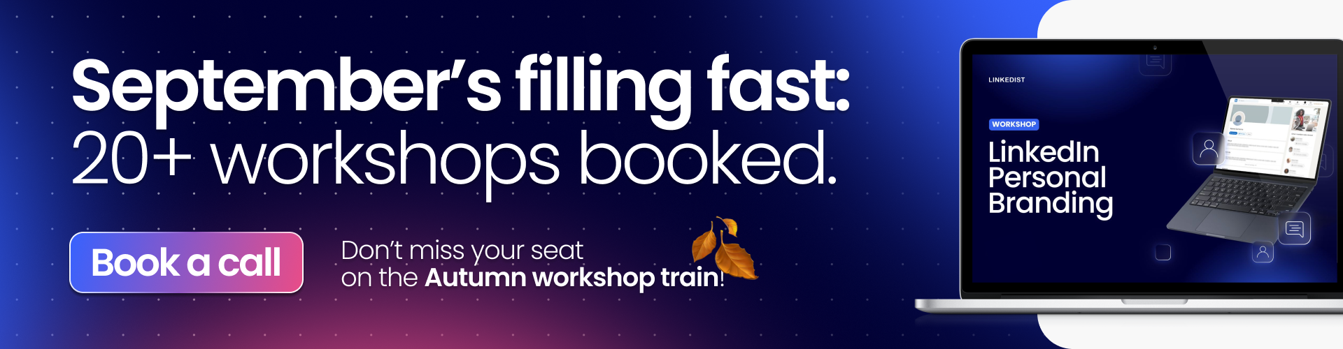Linkedist workshops banner