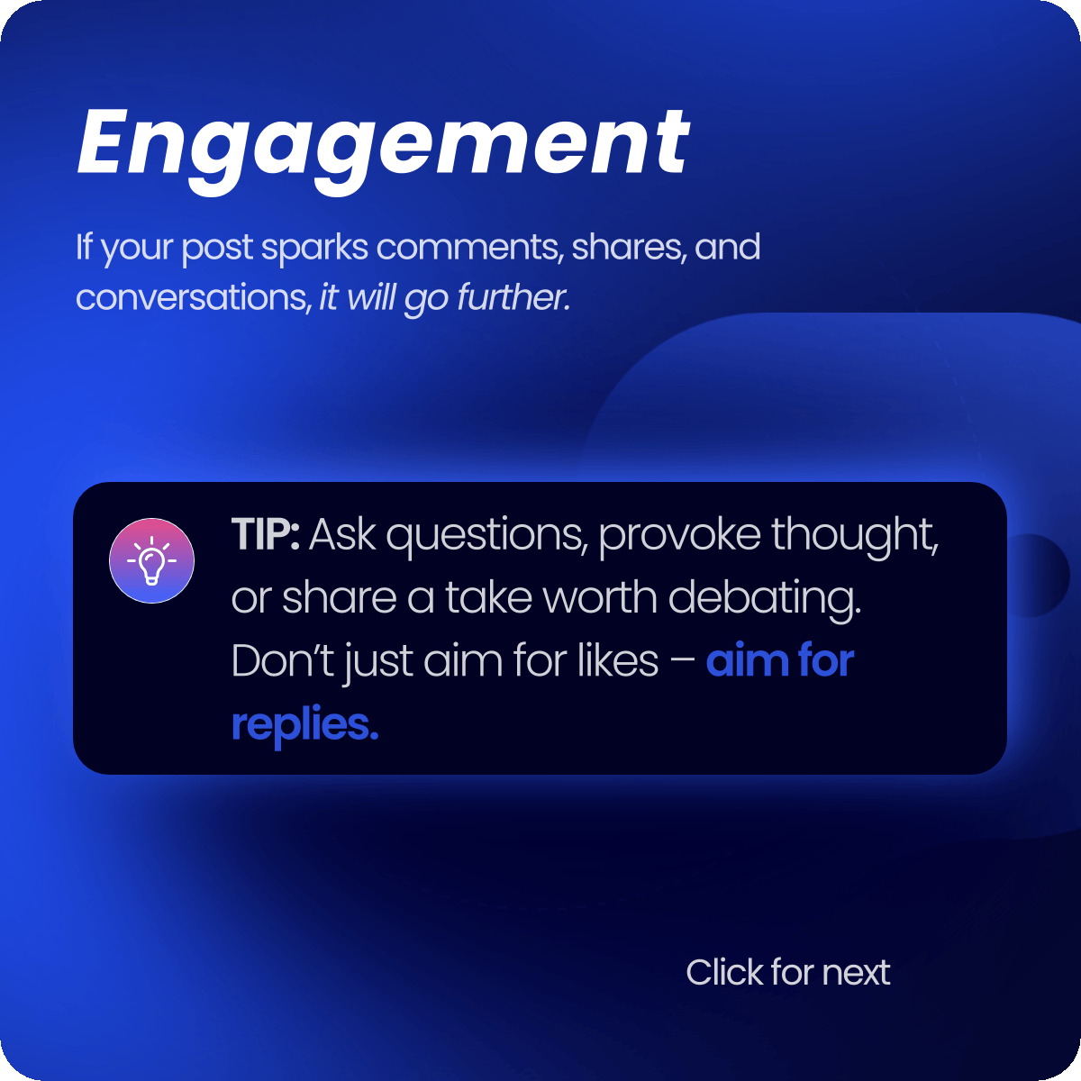LinkedIn content example 1