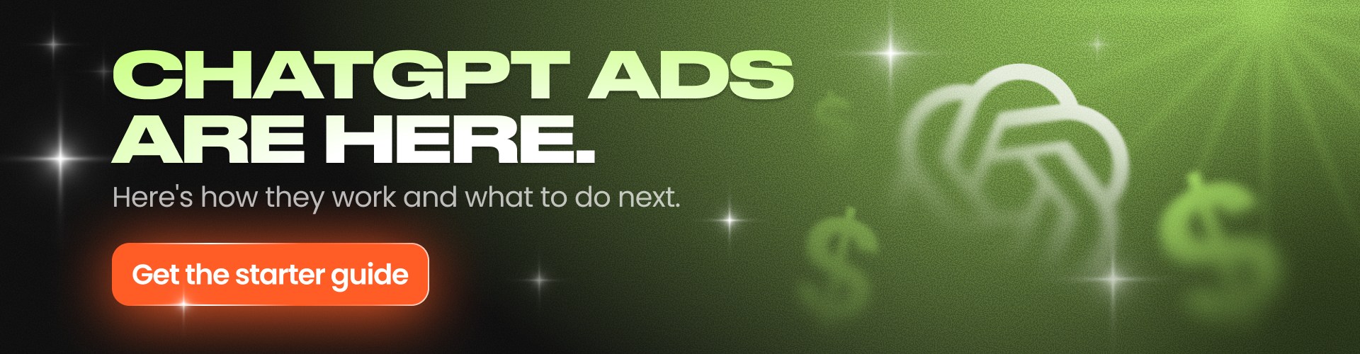 ChatGPT ads intro CTA