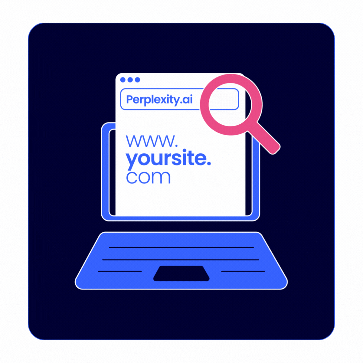 AI search animation