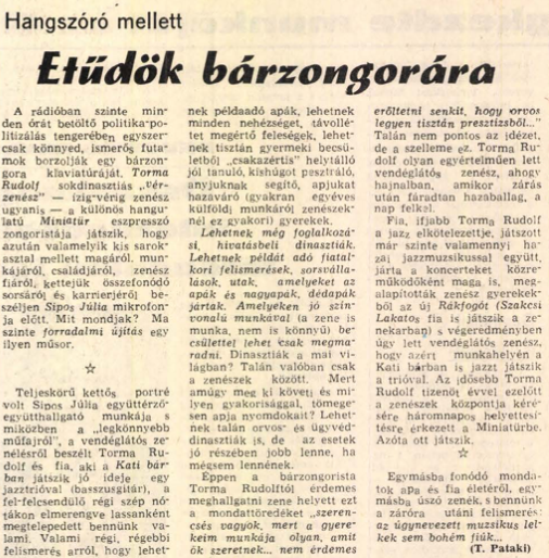 Sztár és legenda: Torma Rudolf