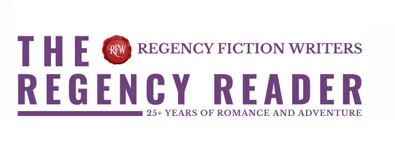 Banner of The Regency Reader, a publication of Regency Fiction Writers, Inc.
