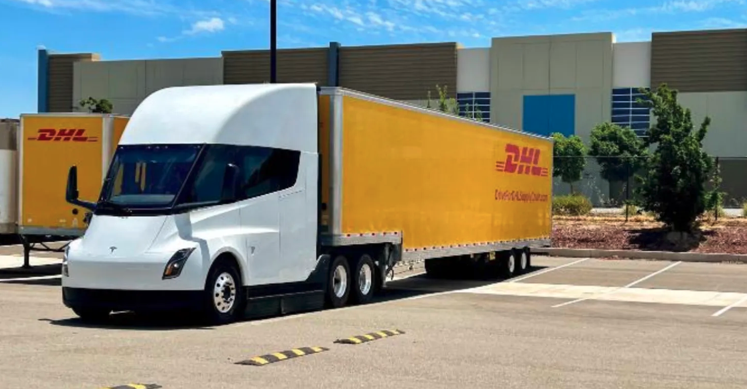 Tesla Semi Gets a Thumbs Up from DHL