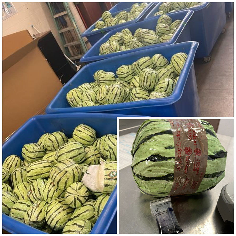 CBP Stops Massive Meth Shipment Disguised as Watermelons