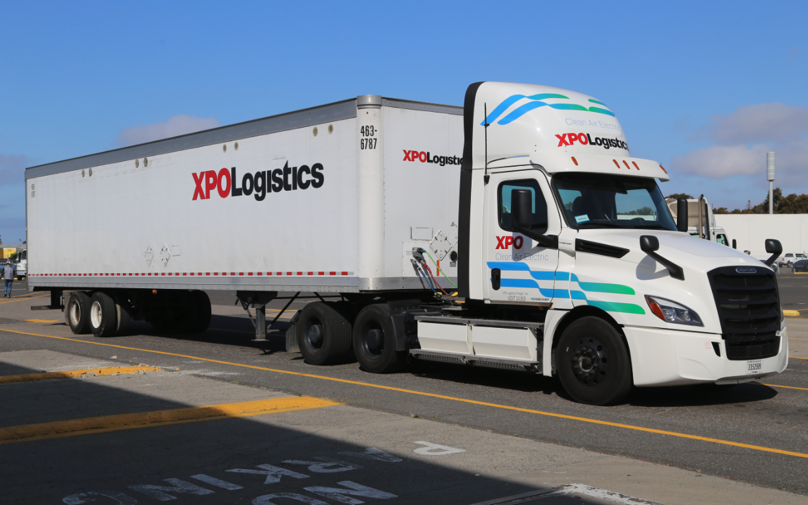 XPO Deploying EV Trucks In California