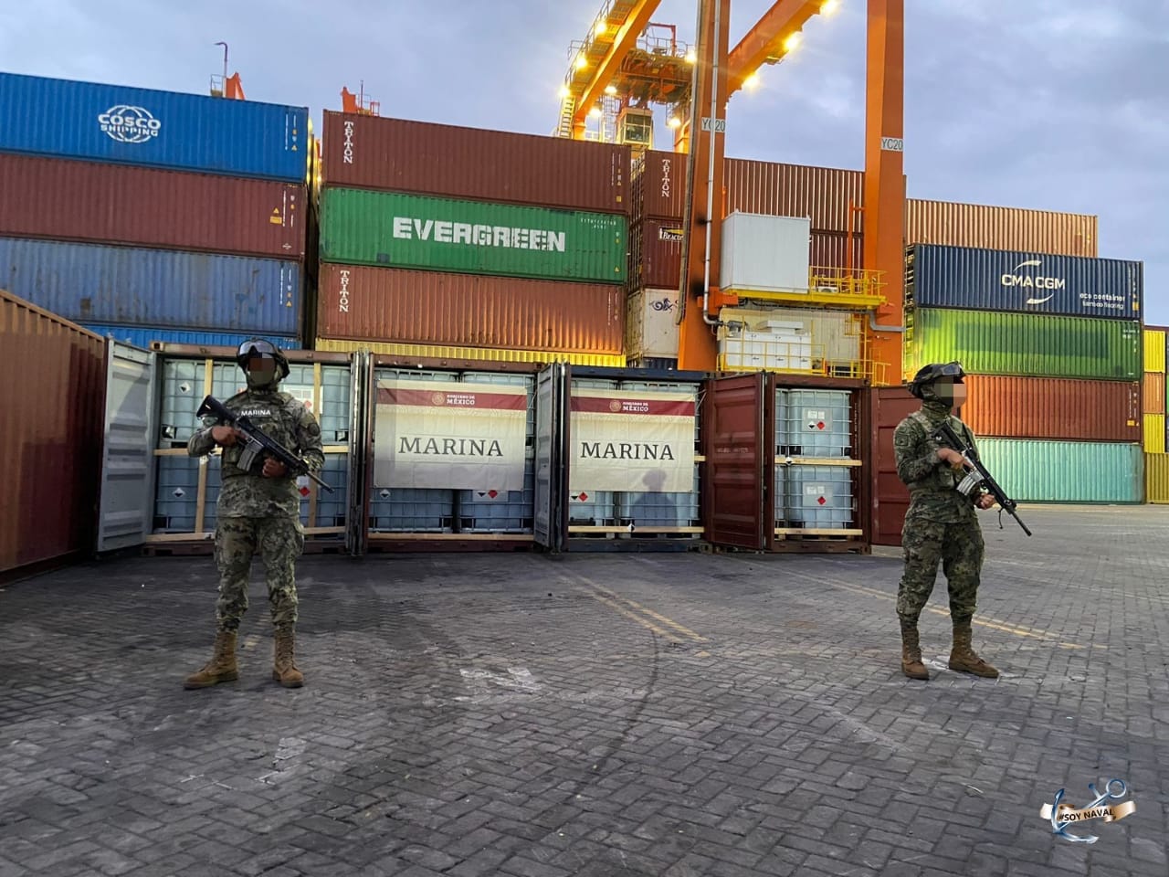 Drug Seizures Rise at Mexico Ports Amid Fight With Cartels