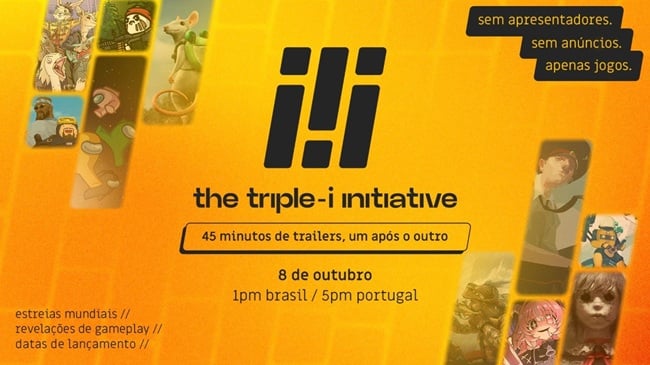 Arte oficial do showcase de outono da Triple-i Initiative