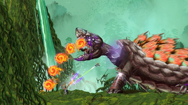 ChainStaff: fase del juego con jefe gigante