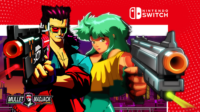 Fwd: Brutal Anime FPS Hit Mullet MadJack is Out Today on Nintendo
 Switch