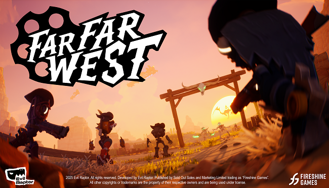 Fwd: Saddle Up For Far Far West, The Co-op Cowboy Shooter With A
 Spooky Twist, Launching on Steam April 28
