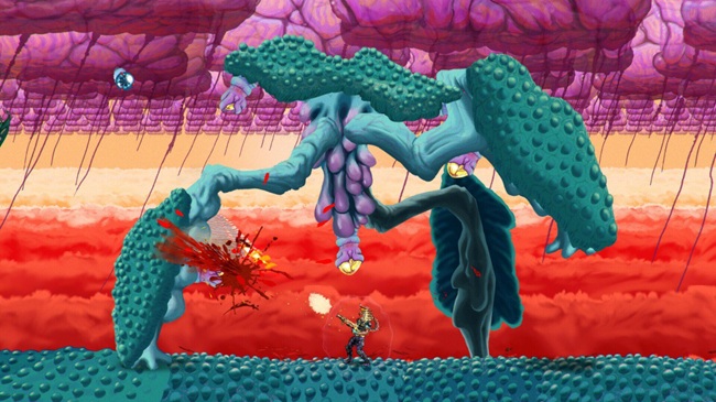 ChainStaff: escena de juego con soldado abandonado