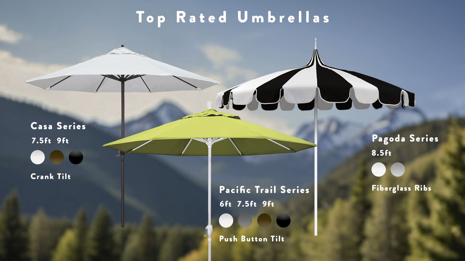 Customer Favorites: Out Top-Selling Patio Umbrellas