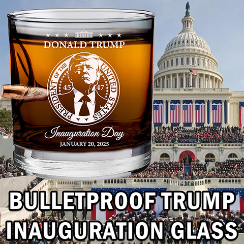 Trump Whiskey Glass