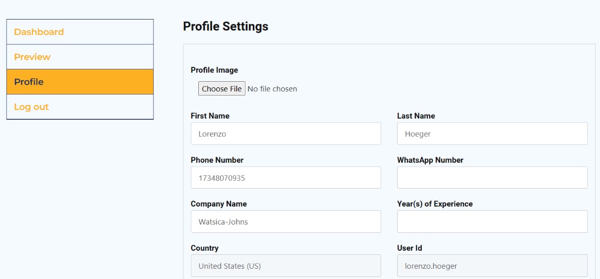 Build Profile