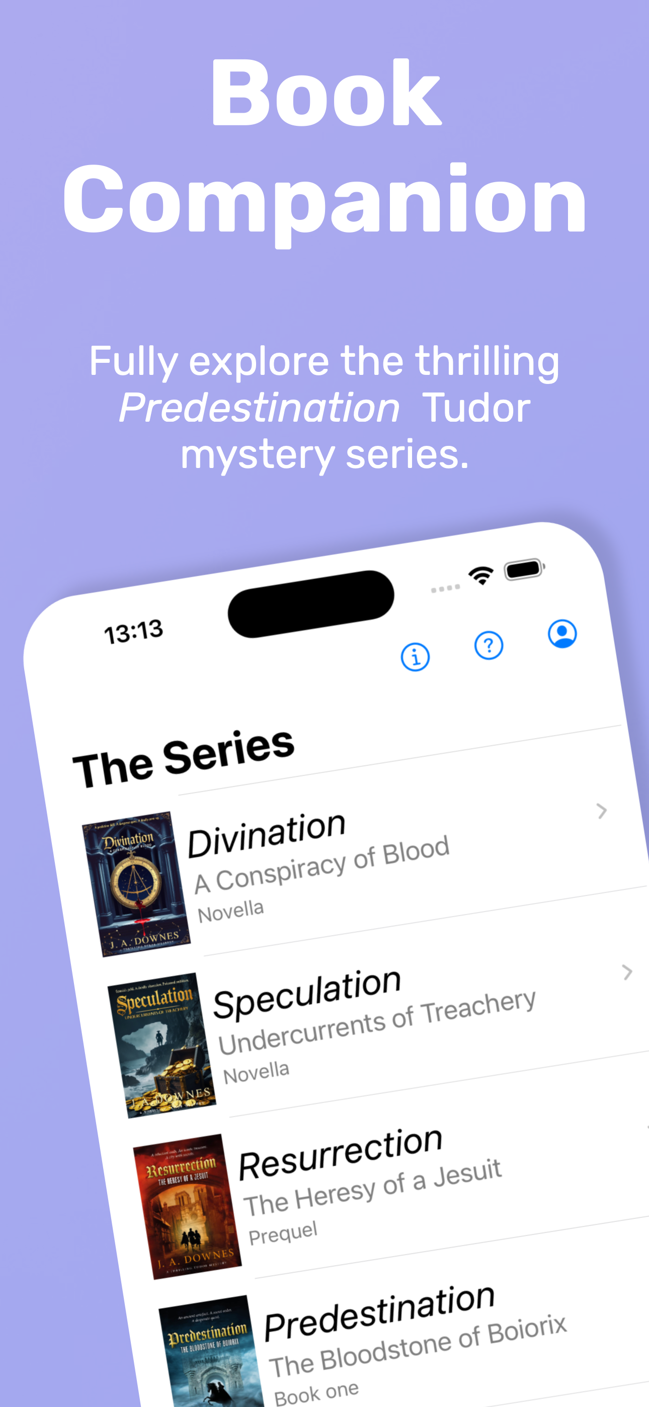 App Store preview image of the BookCompanion app