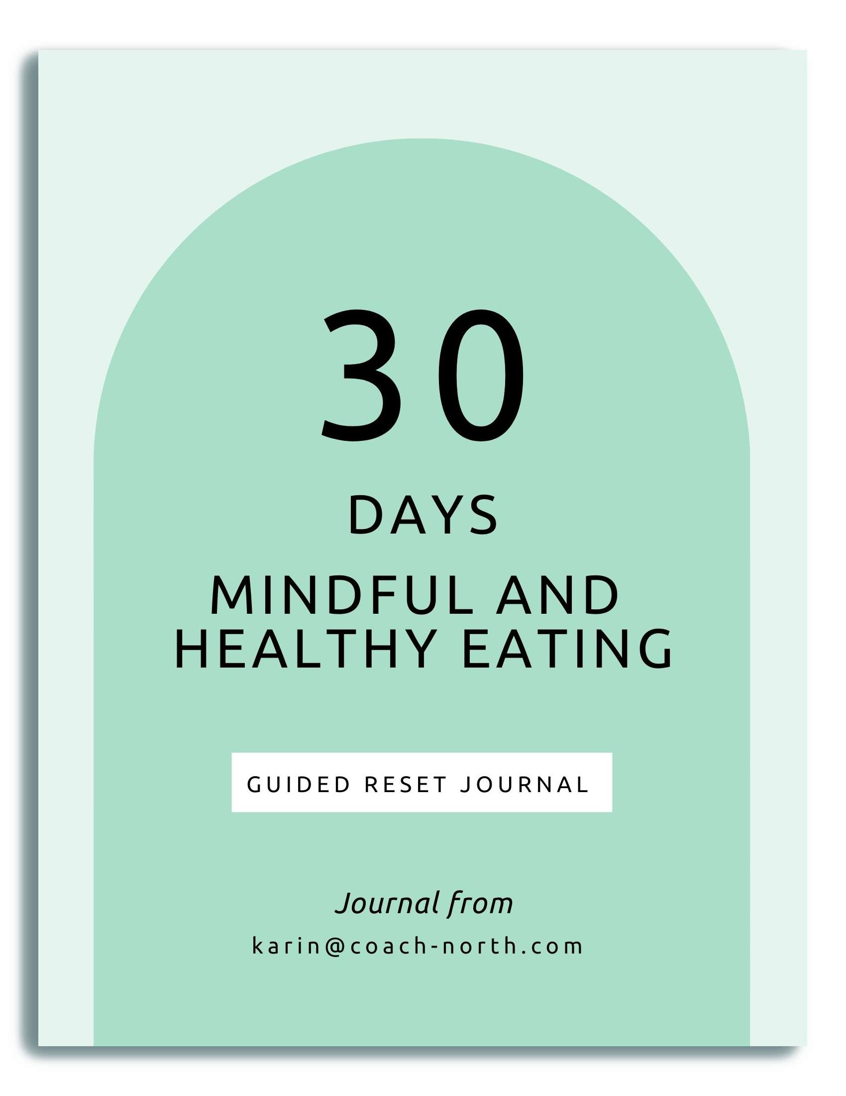 30 day eating journal