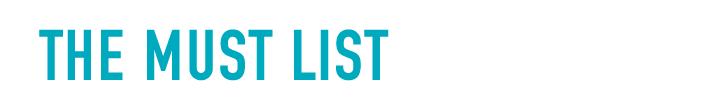 The Must List banner