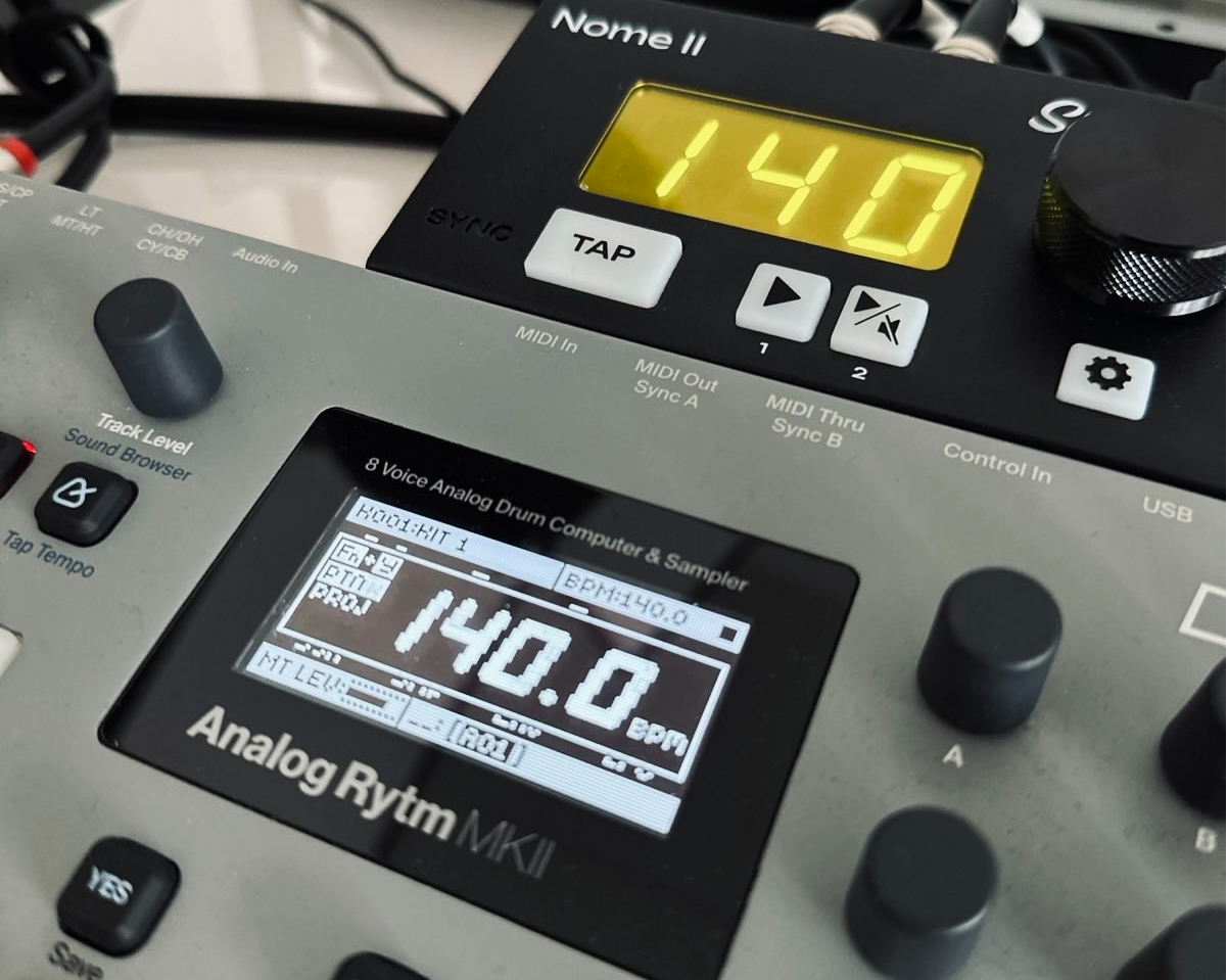 Midronome in a Recording Studio