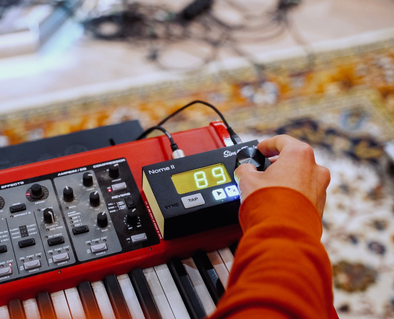 Midronome in a Recording Studio