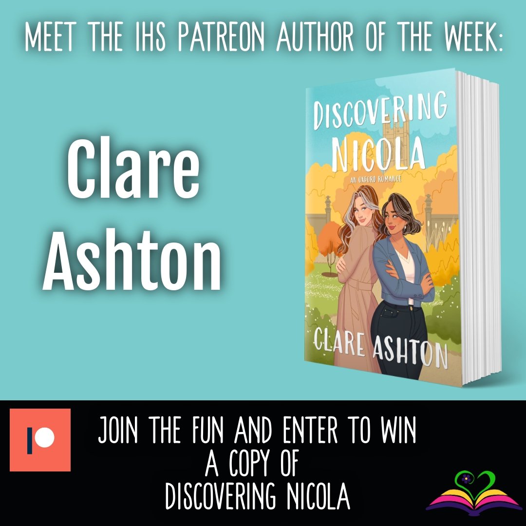 Clare Ashton Author of the Week graphic