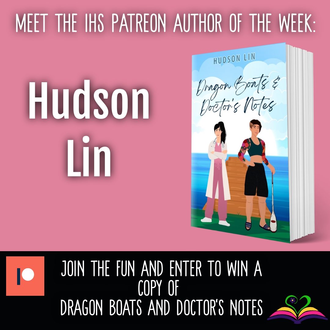 Hudson Lin Author of the Week graphic