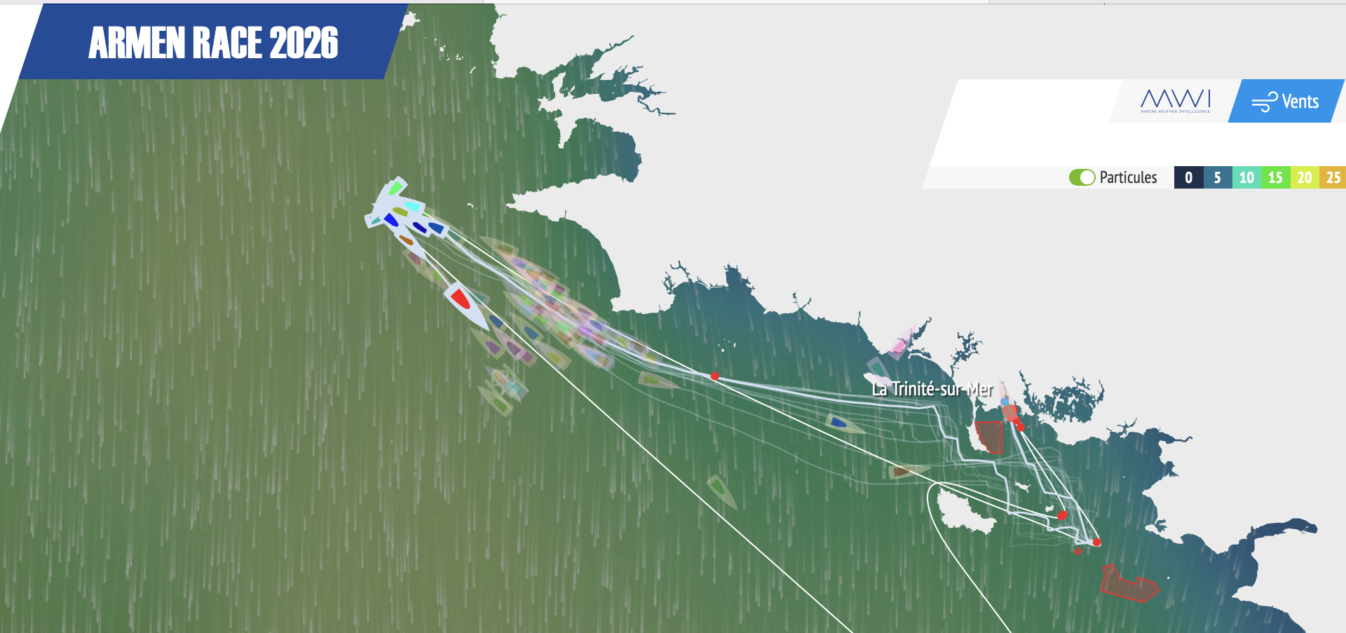 Viento, granizo, chubascos y mucha ola: la Armen Race ha comenzado