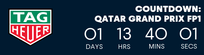 Countdown Timer - Qatar Grand Prix