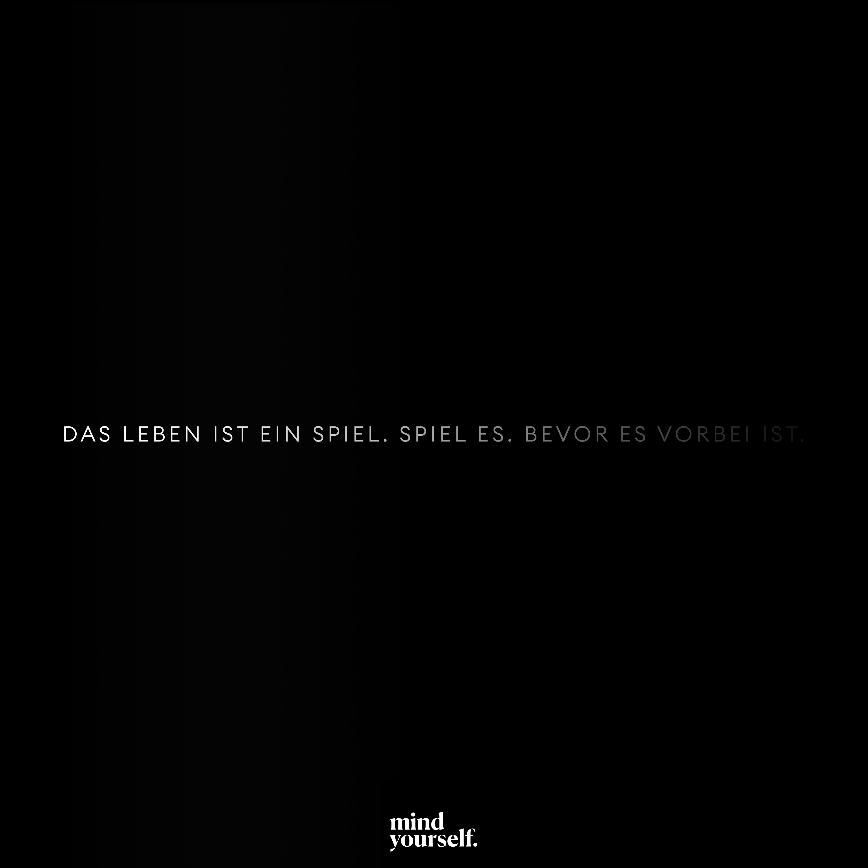 Das Leben ist ein Spiel (so gewinnst du)