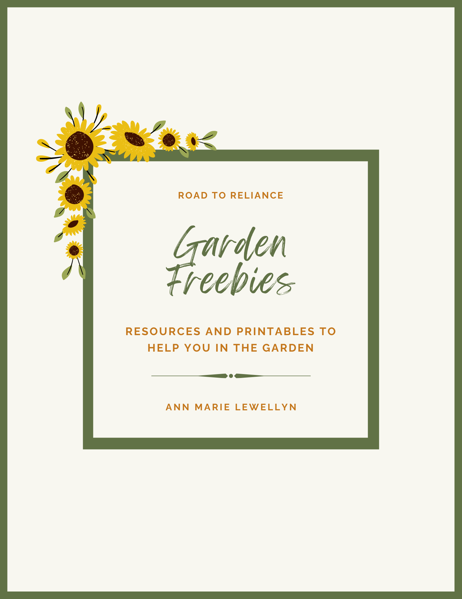 Garden Freebies eBook