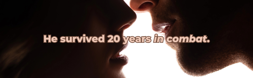 Close-up of a man and a woman’s faces about to kiss; overlaid text: 