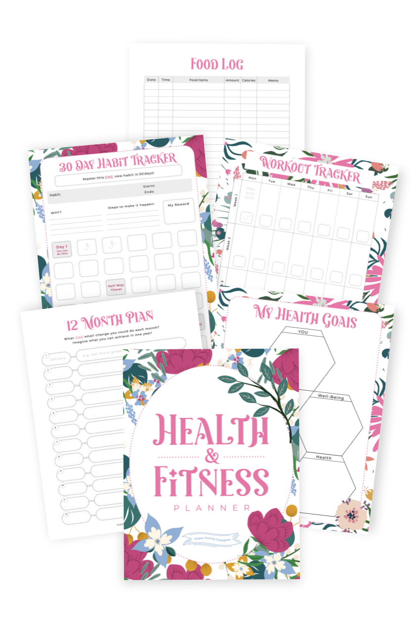 Get Your Free Health and Fitness Planner Today