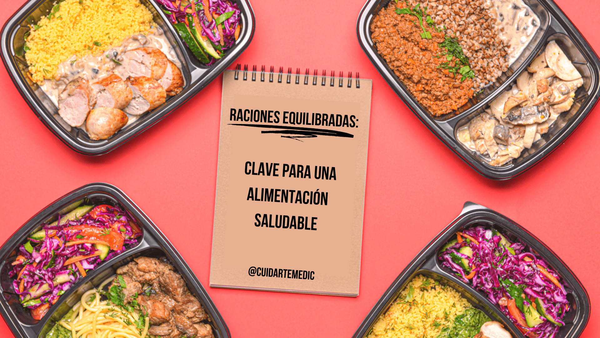 Importancia de establecer raciones de comida para una alimentación saludable
