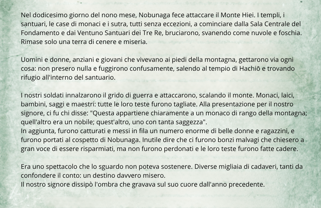 Cronaca del rogo di Enryaku-ji