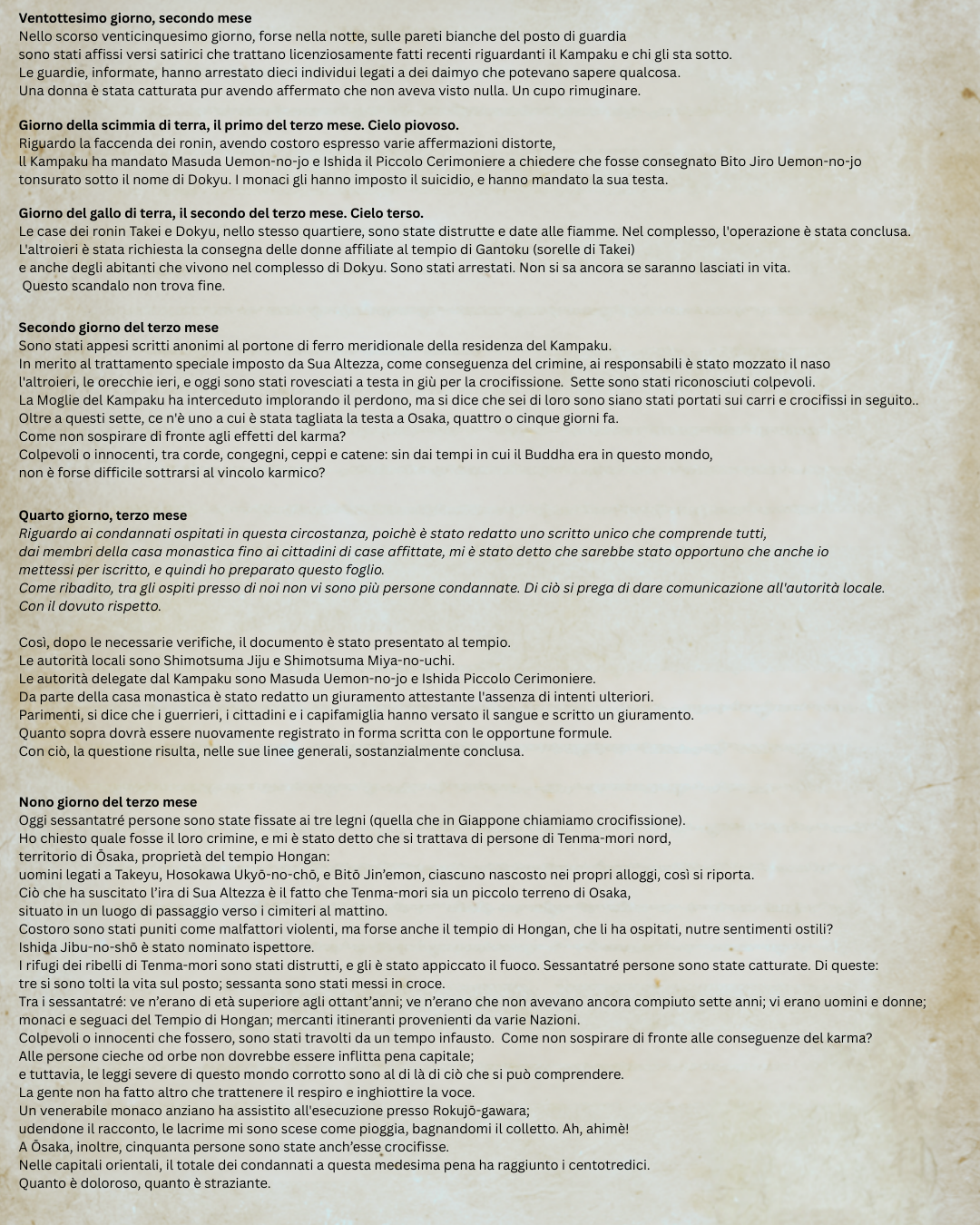 La repressione di Hideyoshi