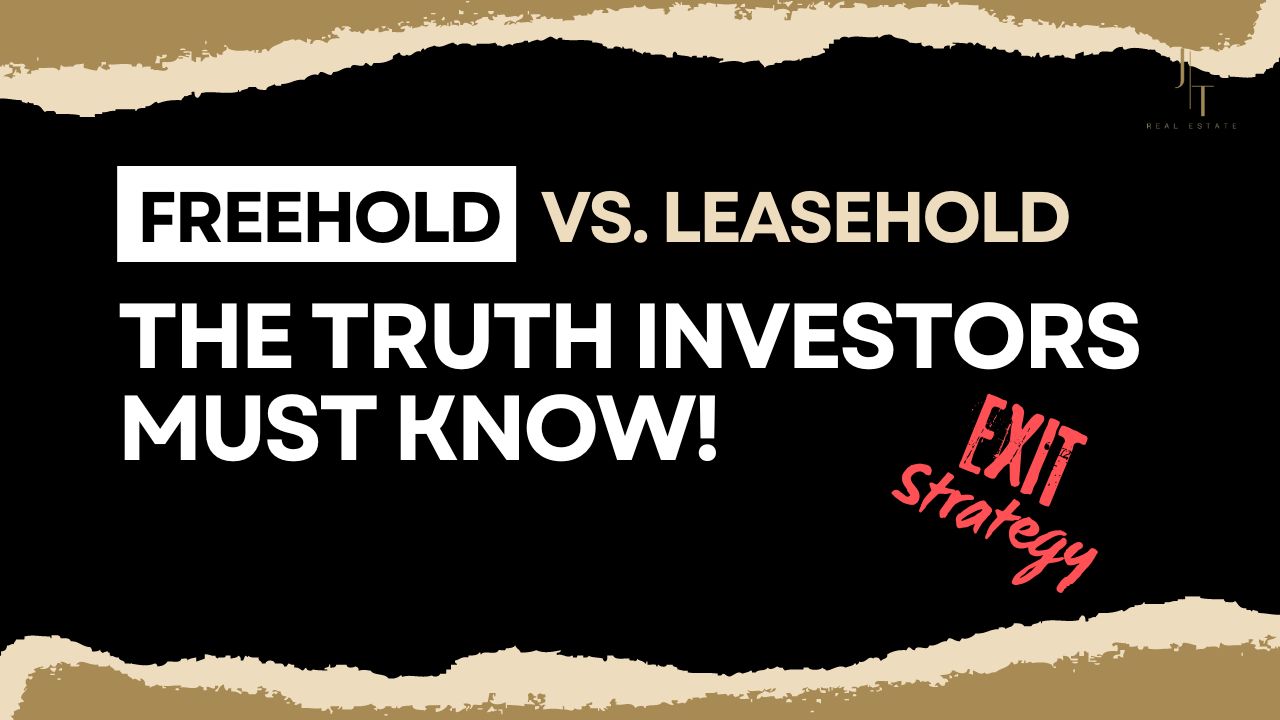 Freehold vs. Leasehold: The Truth Investors MUST Know!