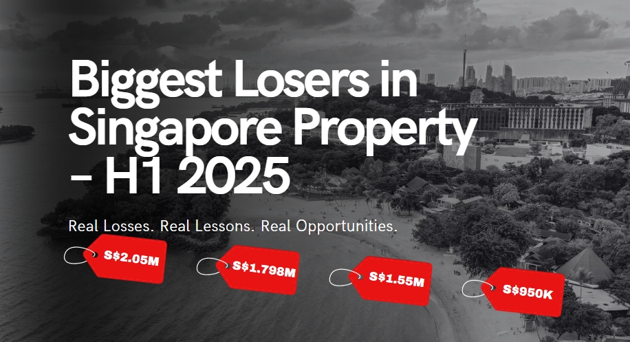 Biggest Losers in Singapore Property H1 2025