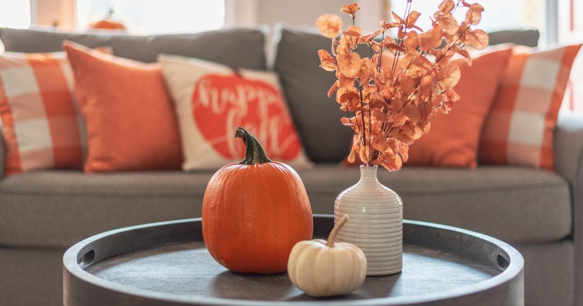 A home prepared for the fall season