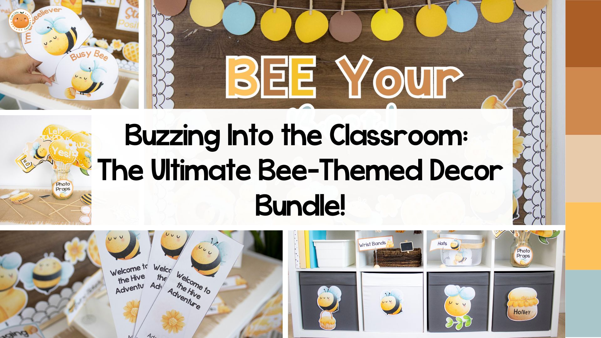 Buzzing Into the Classroom: The Ultimate Bee-Themed Decor Bundle!