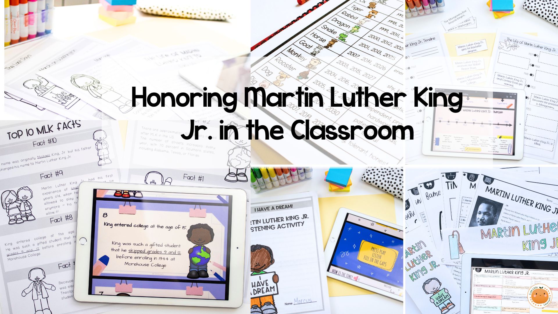 Honoring Martin Luther King Jr. in the Classroom