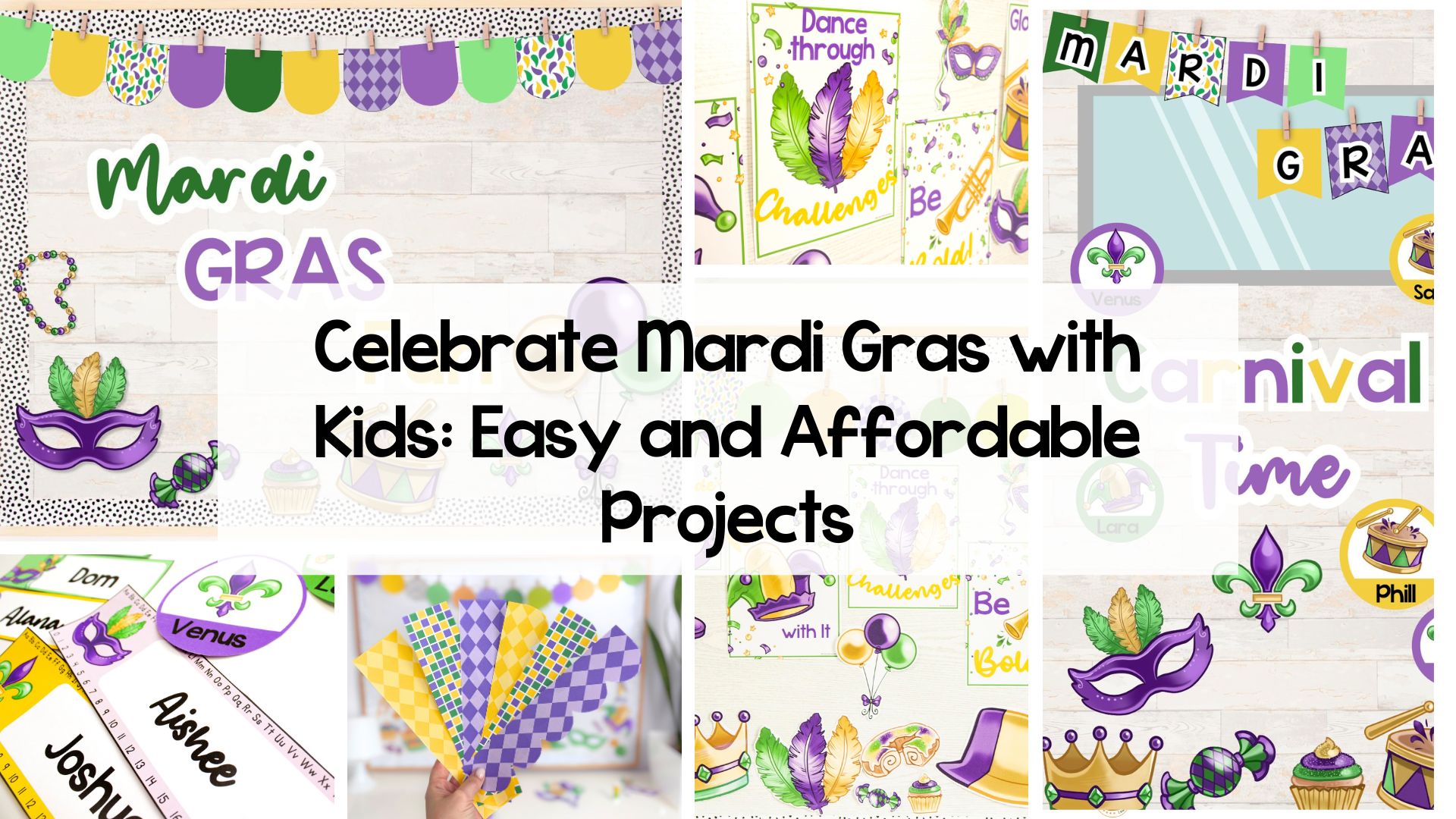 Celebrate Mardi Gras with Kids: Easy and Affordable Projects