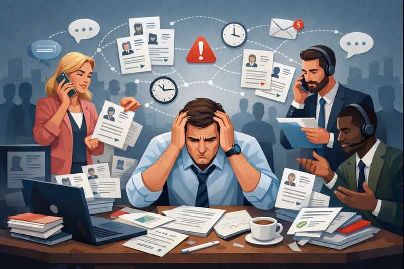 The Hidden Cost of Talking to Too Many Recruiters