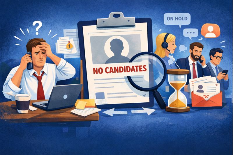 Why You’re Not Getting Candidates From Recruitment Agencies