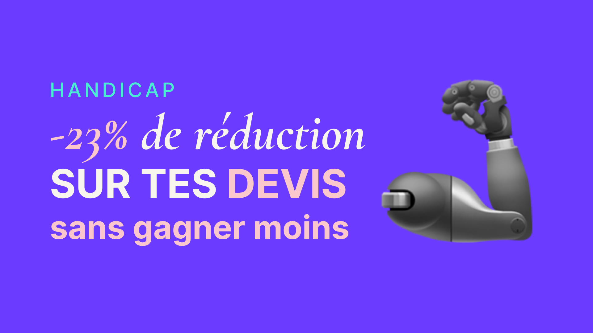 TIH : l'argument commercial des freelances·es handicapé·es