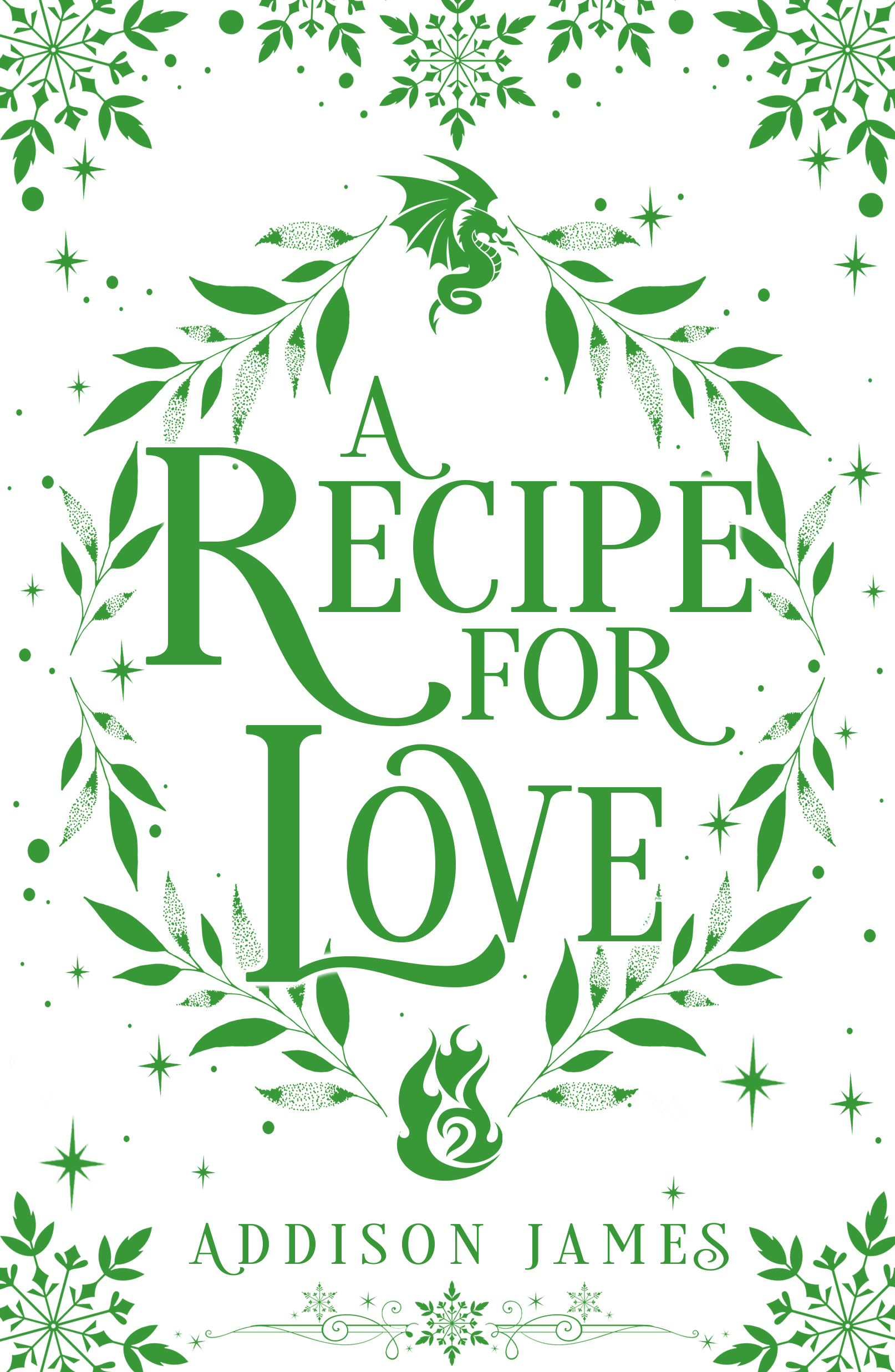 Book cover for A Recipe for Love by Addison James