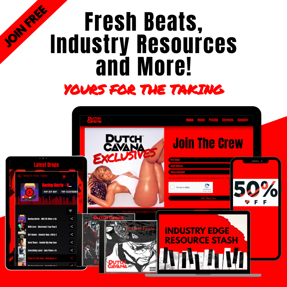 Dutch Cavana™ — Join the Cavana Crew™ and unlock an instant collection of my beats plus more. Yours for the taking! Join FREE.