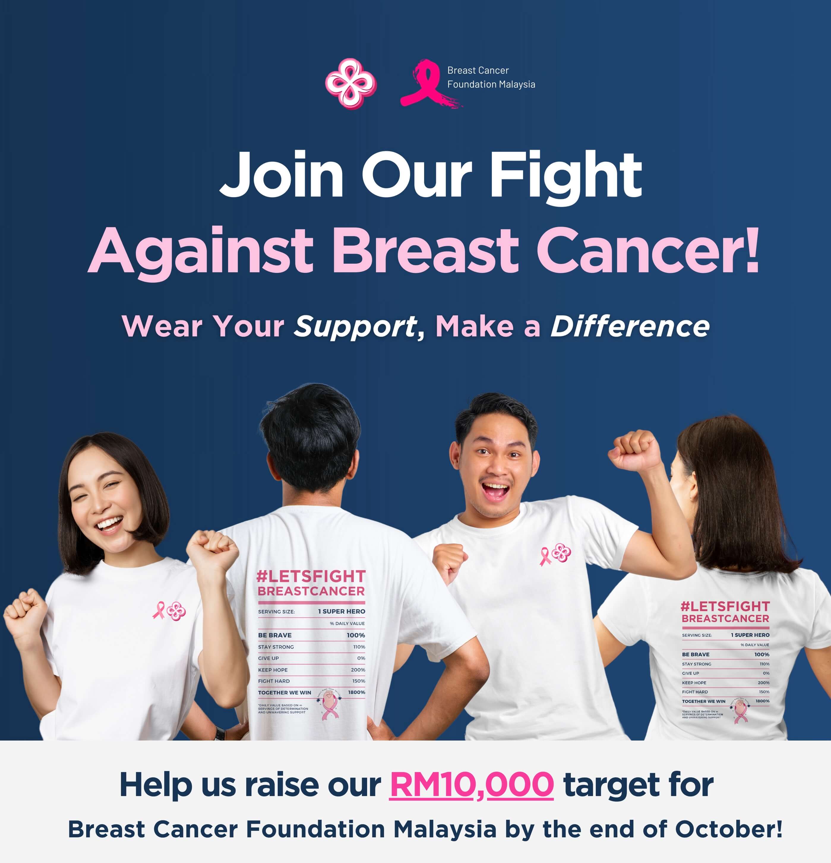 INFINITY8: Join Our Fight Against Breast Cancer!