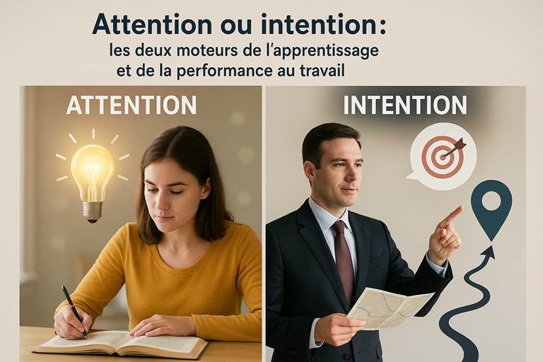 Attention ou intention : les deux moteurs de l'apprentissage et de la performance au travail