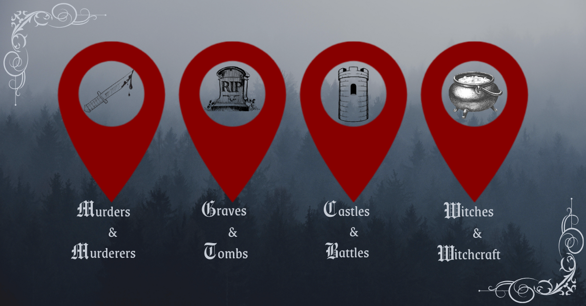 Interactive Dark Tourism Map