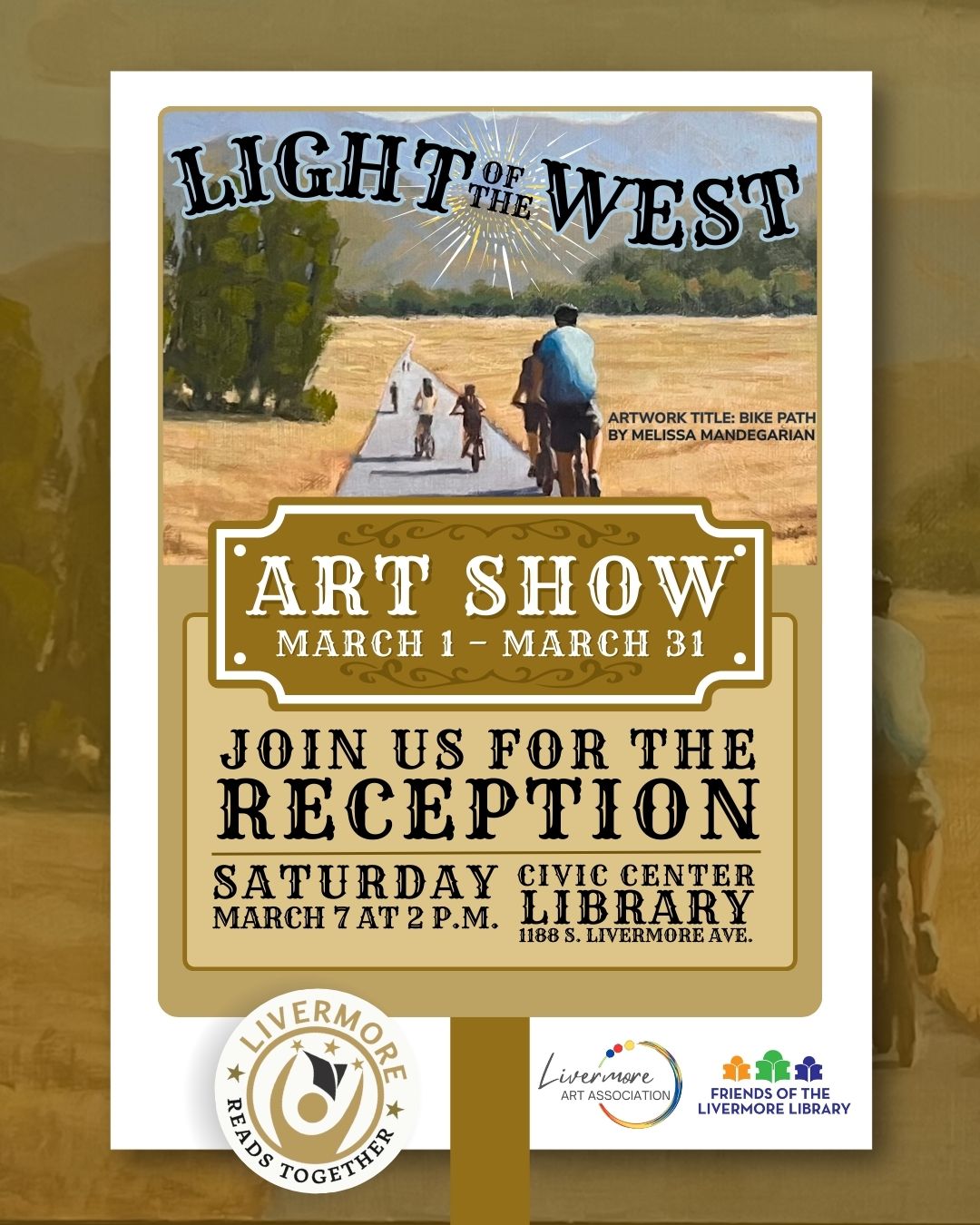 Livermore Reads flyer